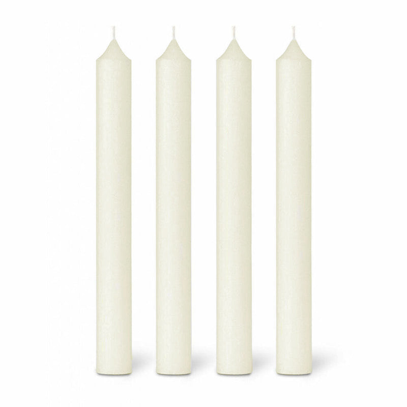 bougies la francaise | dinner candle pack of 12 | 27cm ivory