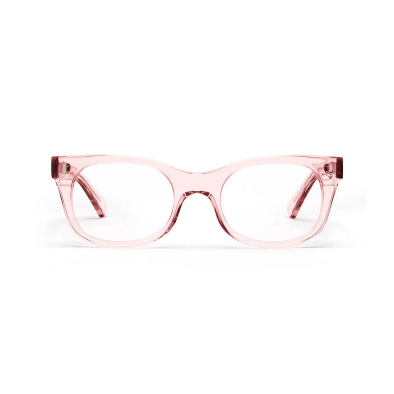 caddis | reading glasses | bixby clear pink ~ DC