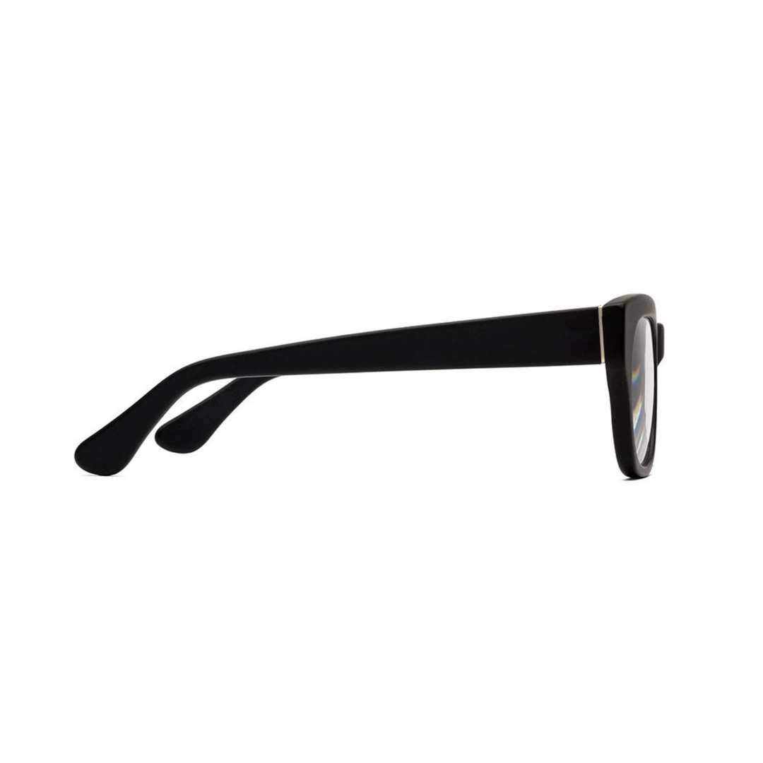 caddis | reading glasses | miklos matte black - LC
