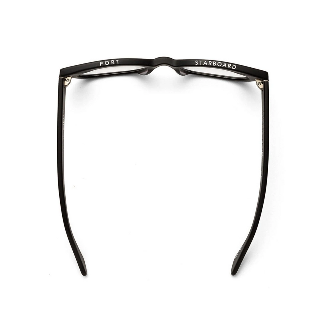 caddis | reading glasses | miklos matte black - LC
