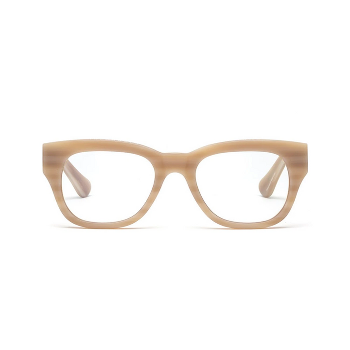 caddis | reading glasses | miklos matte bone - LC