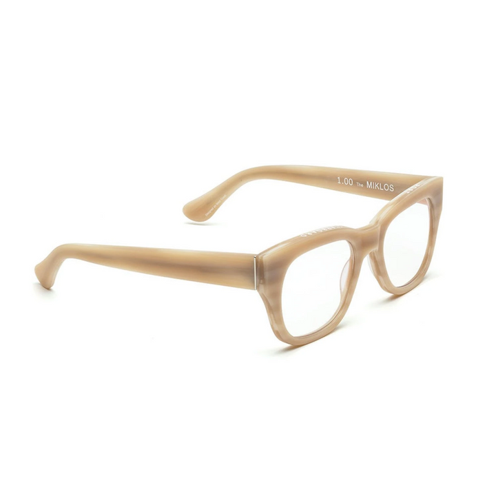 caddis | reading glasses | miklos matte bone - LC