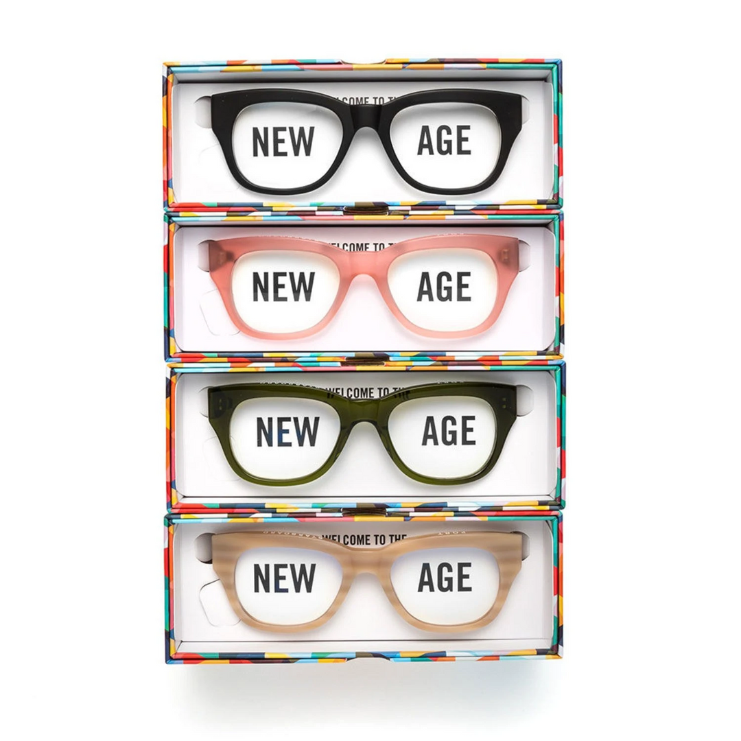 caddis | reading glasses | miklos matte black - LC