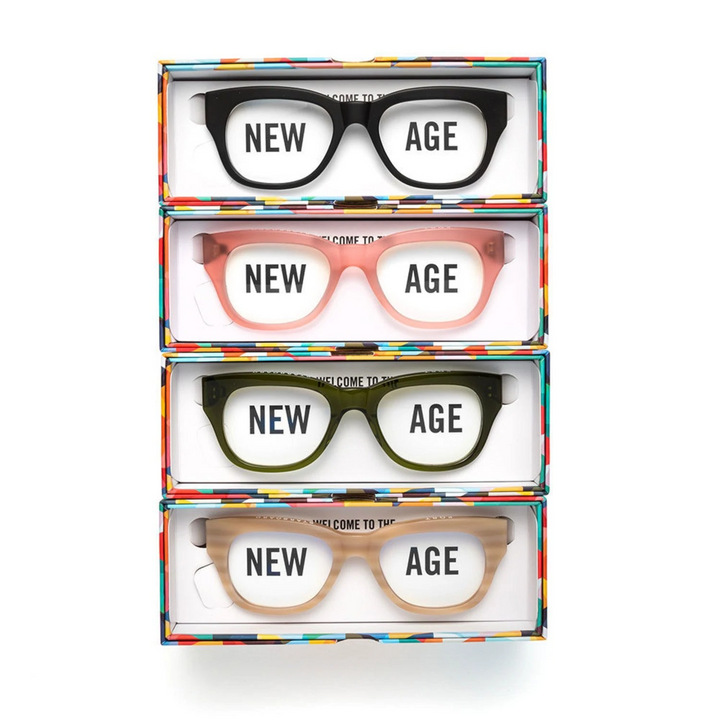 caddis | reading glasses | miklos matte black - LC