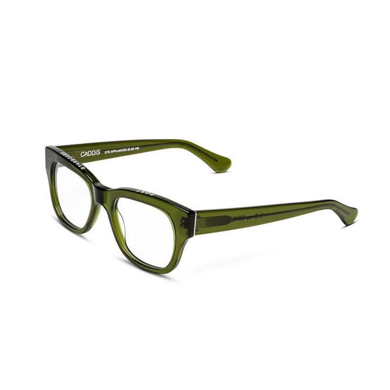 caddis | reading glasses | miklos polished heritage green