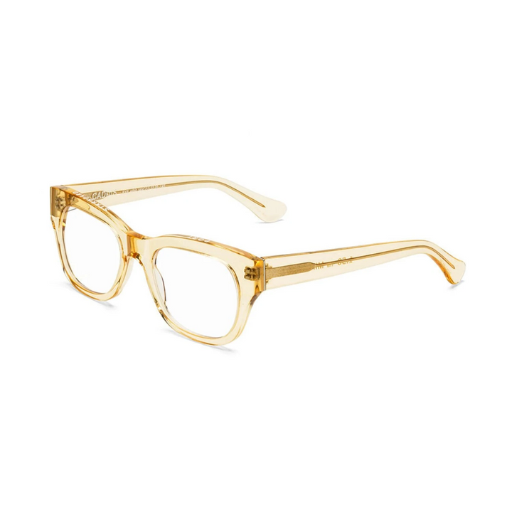 caddis | reading glasses | miklos polished raw honey - LC