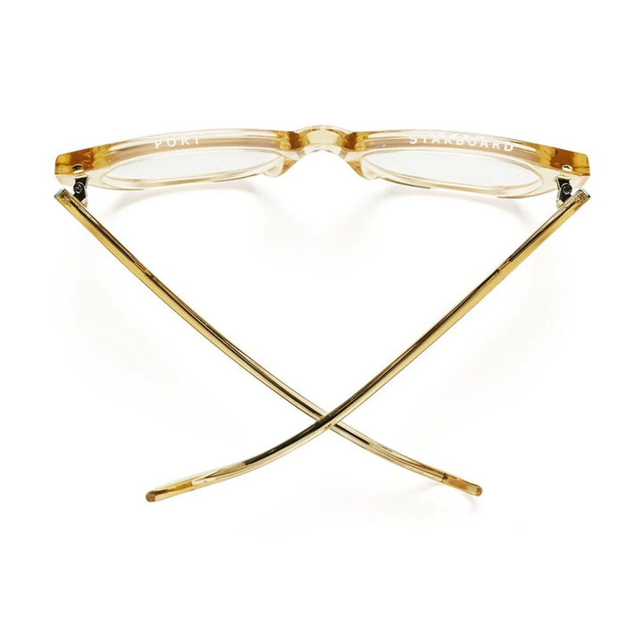 caddis | reading glasses | miklos polished raw honey - LC