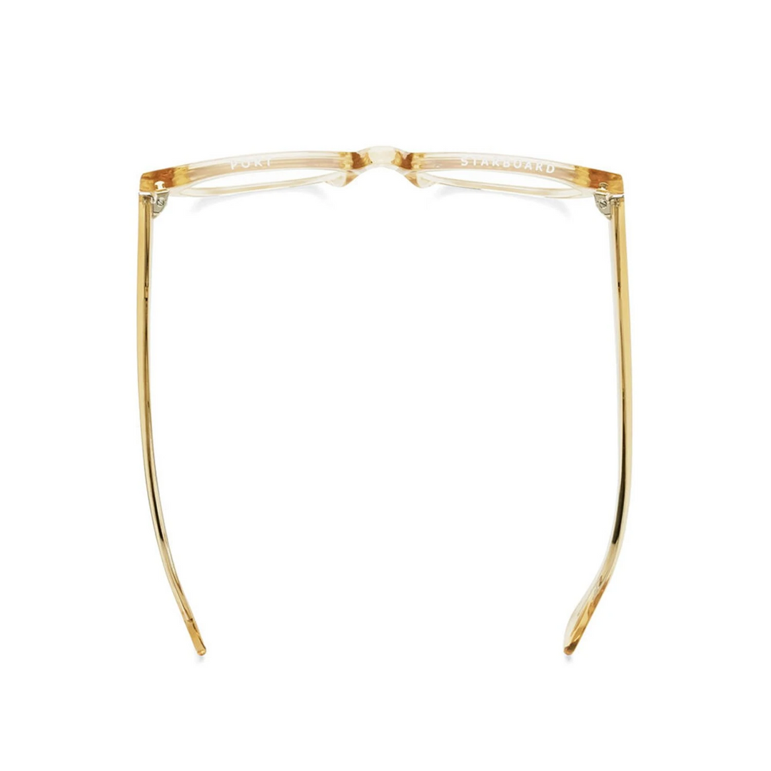 caddis | reading glasses | miklos polished raw honey - LC