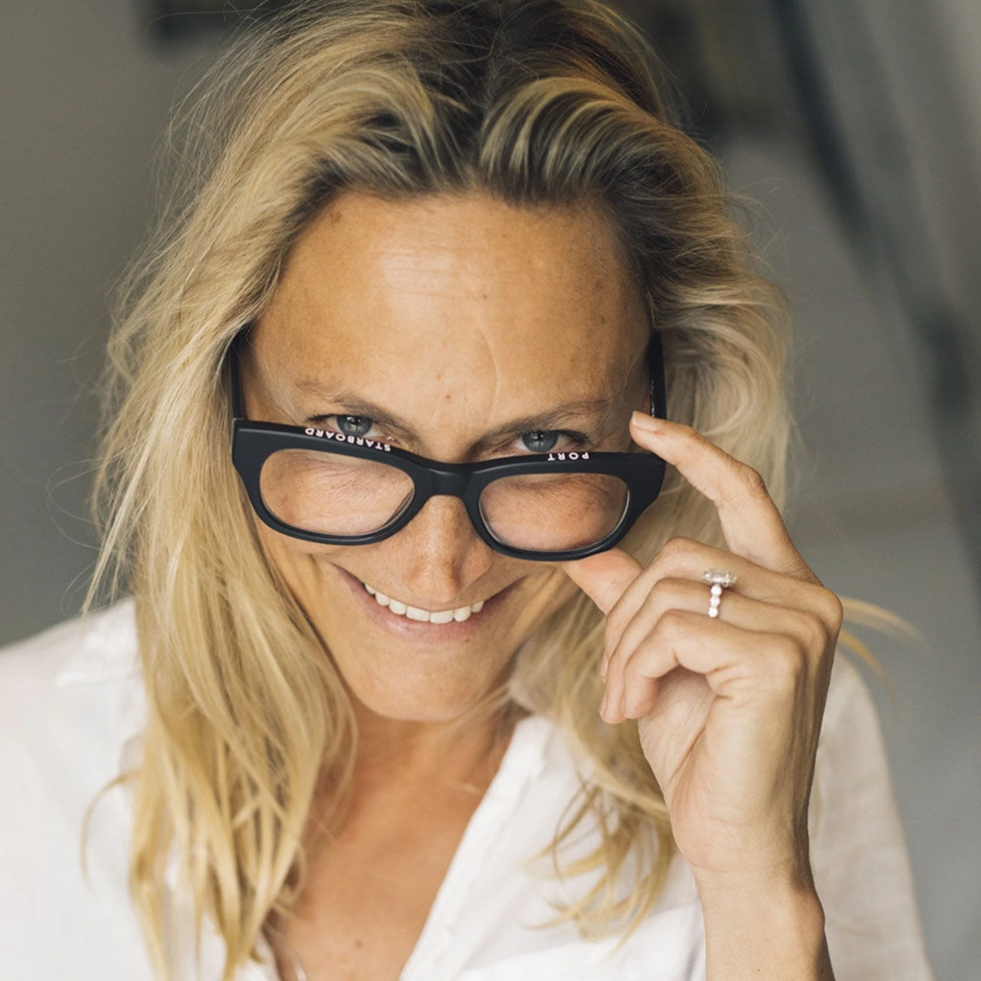 caddis | reading glasses | miklos matte black - LC