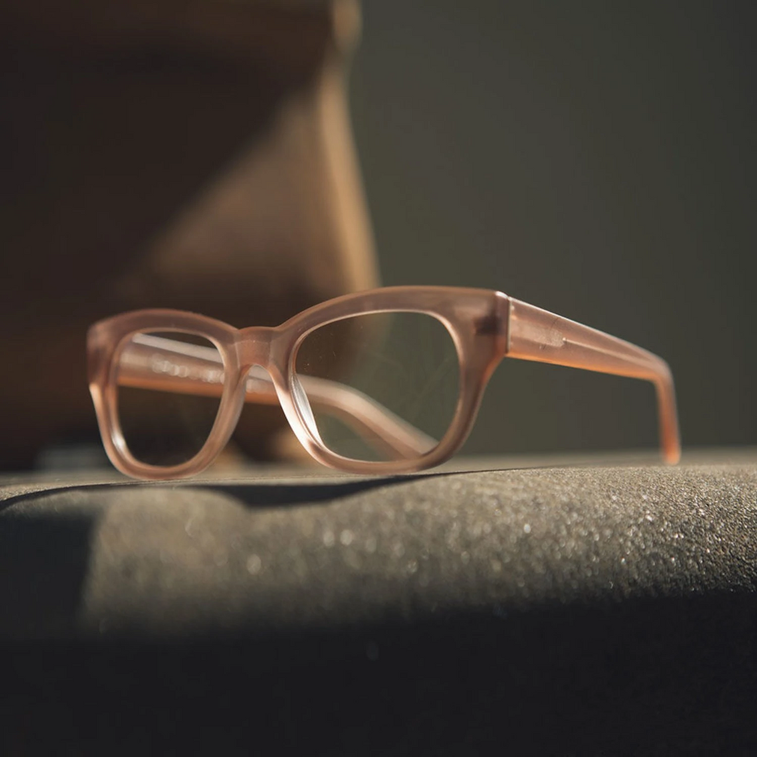 caddis | reading glasses | miklos matte pink - LC