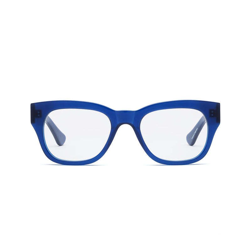 caddis | reading glasses | miklos minor blue
