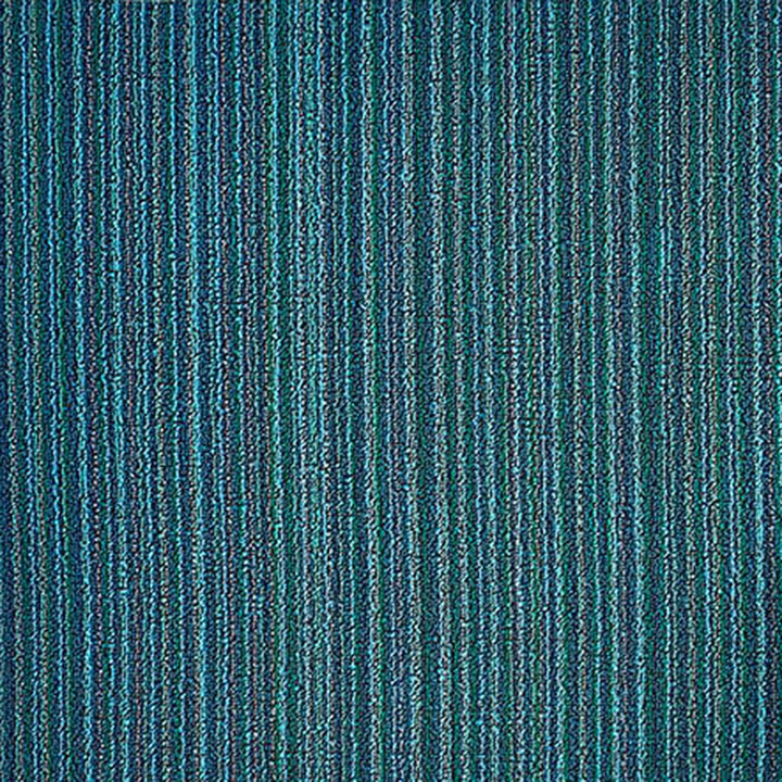chilewich | large doormat 61x91cm (24x36") | skinny stripe turquoise