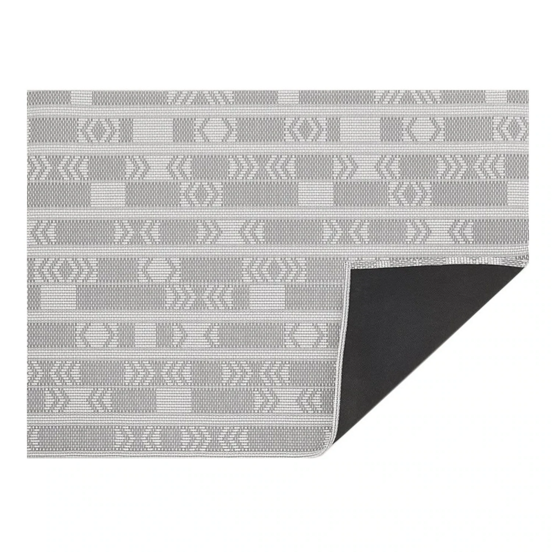 chilewich | woven floormat 183x269cm (72x106") | scout graphite - DC