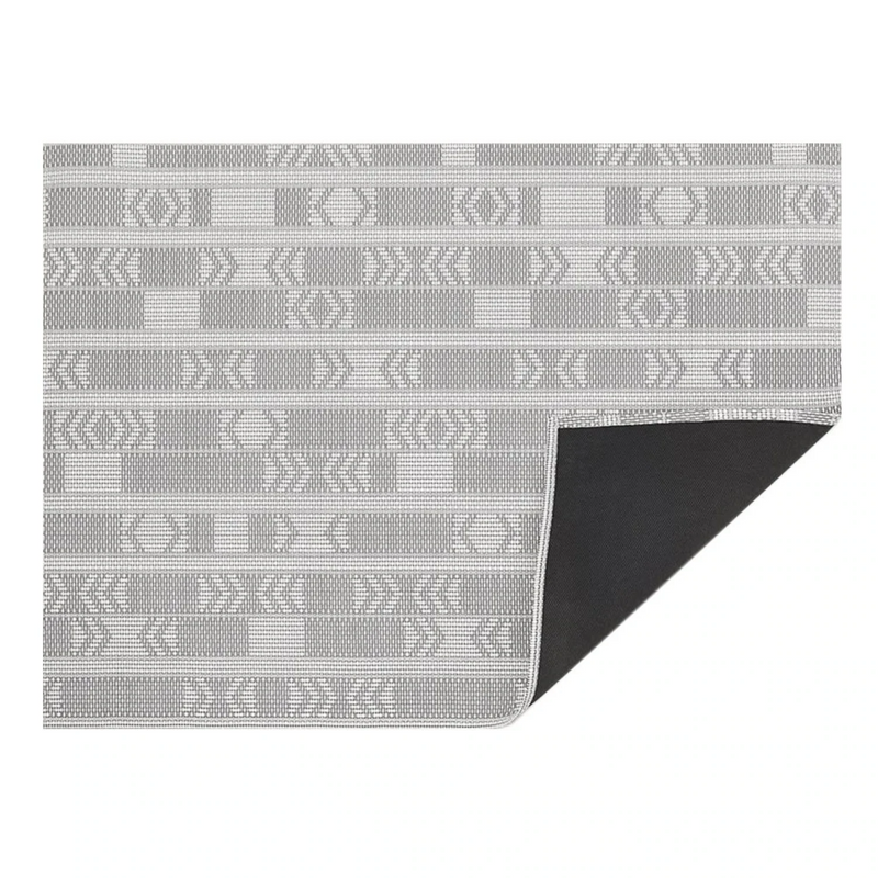 chilewich | woven floormat 183x269cm (72x106") | scout graphite