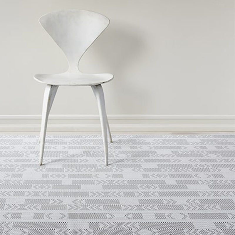 chilewich | woven floormat 59x92cm (23x36") | scout graphite - DC