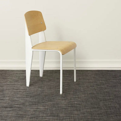 chilewich | woven floormat 59x92cm (23x36") | basketweave carbon