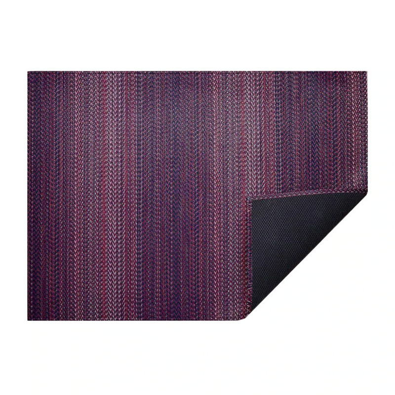 chilewich | woven floormat 183x269cm (72x106") | quill mulberry - DC
