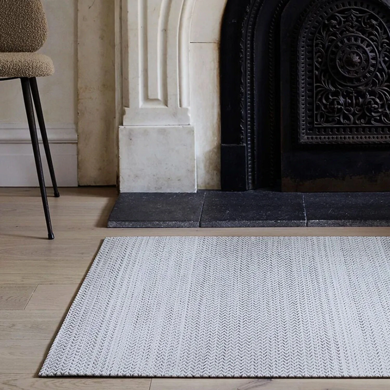 chilewich | woven floormat 183x269cm (72x106") | quill sand