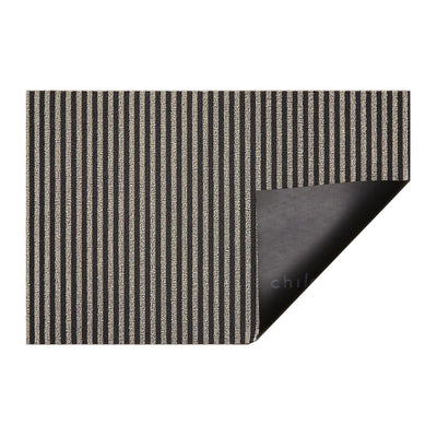 chilewich | large doormat 61x91cm (24x36") | breton stripe gravel