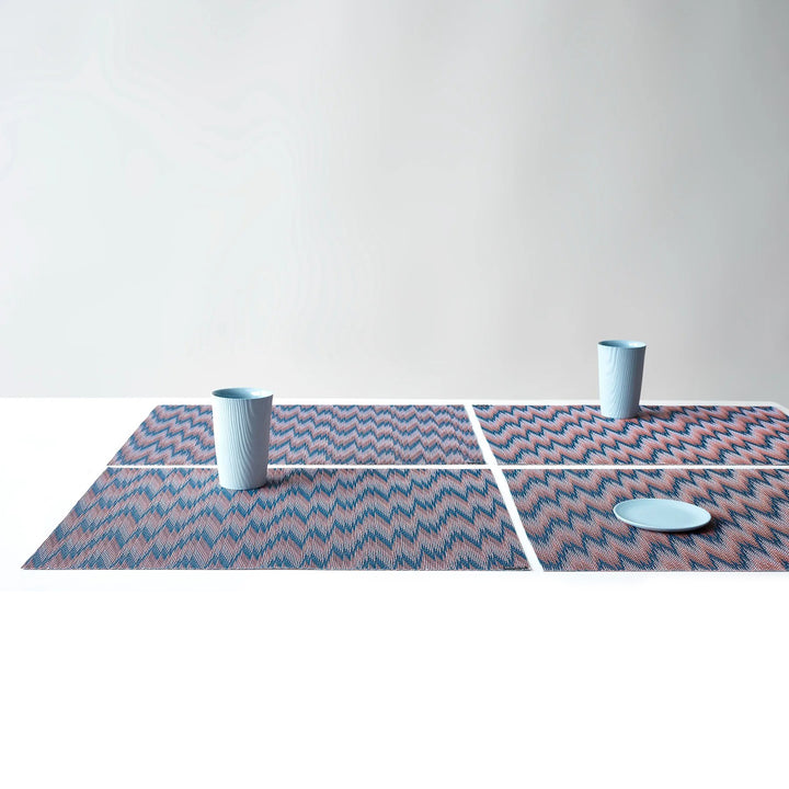 chilewich | placemat rectangle | flare sunrise ~ DC