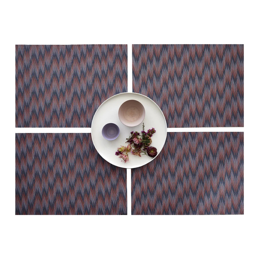 chilewich | placemat rectangle | flare sunrise ~ DC