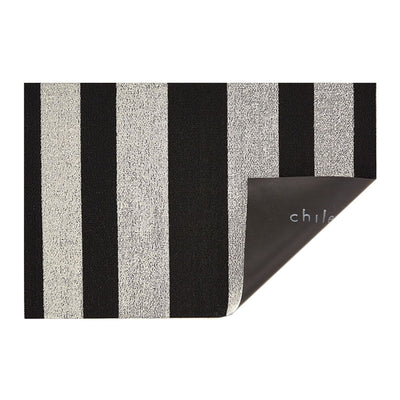 chilewich | large doormat 61x91cm (24x36") | bold stripe black + white
