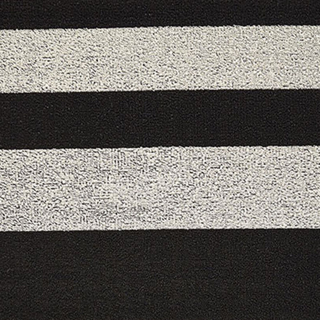 chilewich | shag doormat 46x71cm (18x28") | bold stripe black + white