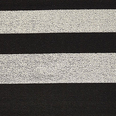 chilewich | doormat 46x71cm (18x28") | bold stripe black + white