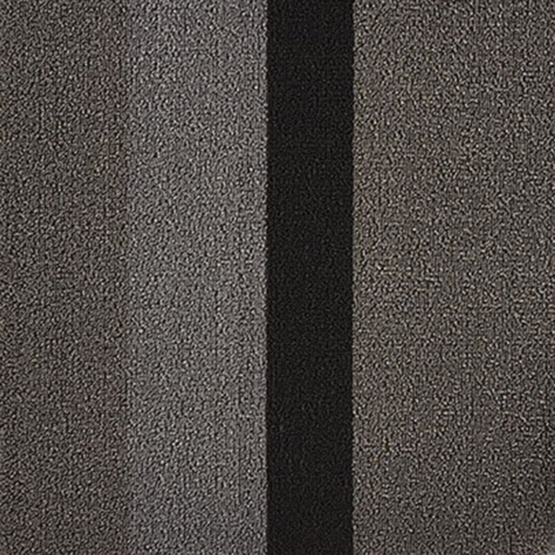 chilewich | utility doormat 61x91cm (24x36") | bold stripe silver + black