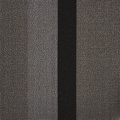 chilewich | large doormat 61x91cm (24x36") | bold stripe silver + black