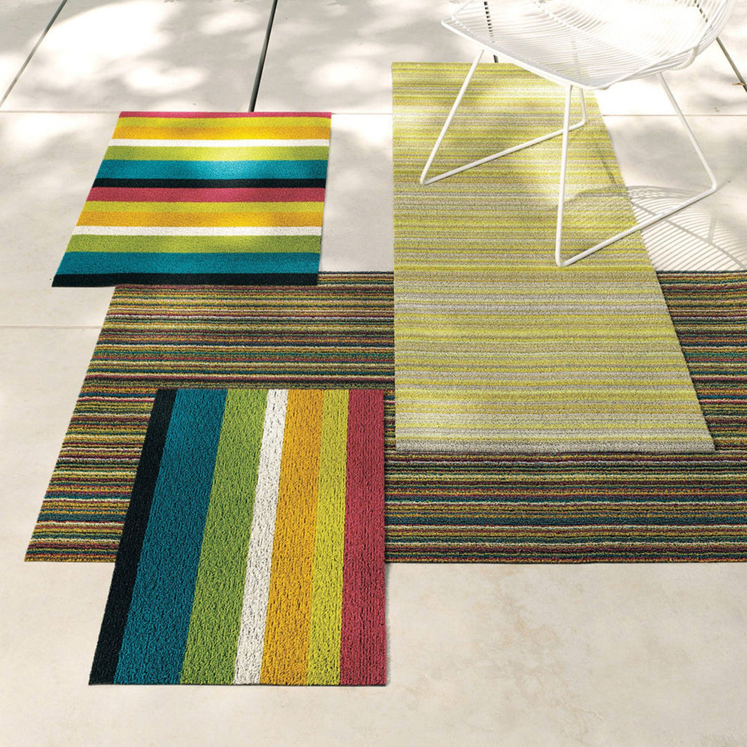 chilewich | shag utility doormat 61x91cm (24x36") | bold stripe multi