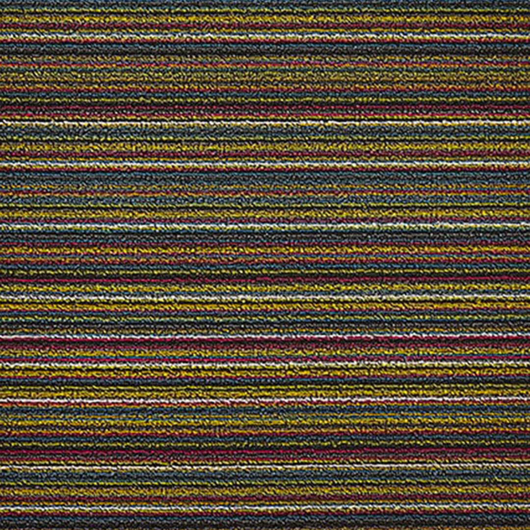 chilewich | shag doormat 46x71cm (18x28") | skinny stripe multi bright