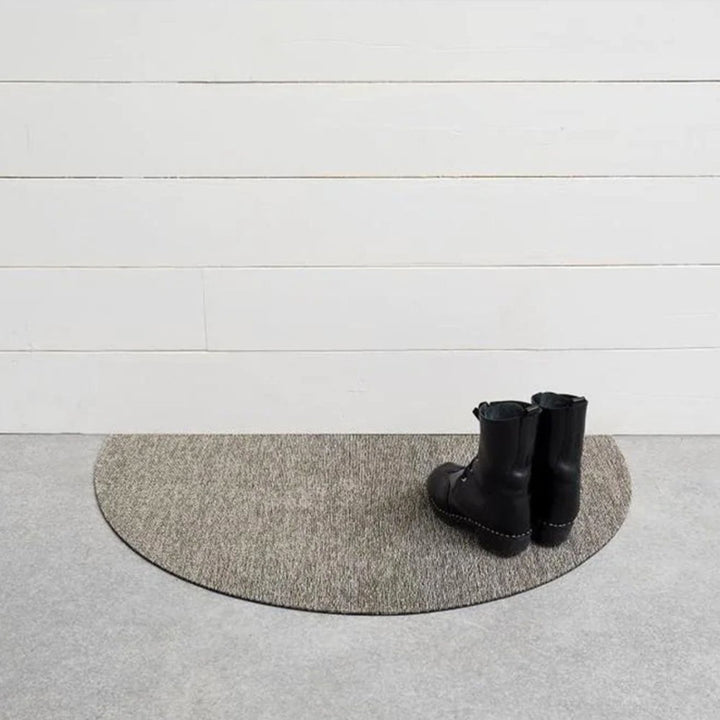 chilewich | welcome doormat | heathered pebble