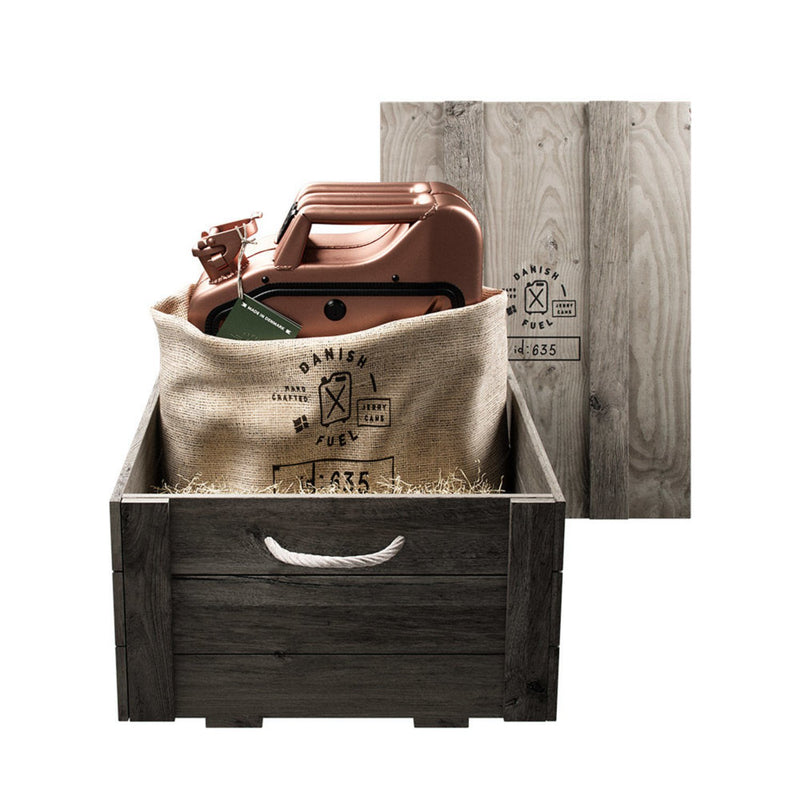 danish fuel | bar cabinet | luxe | copper + walnut