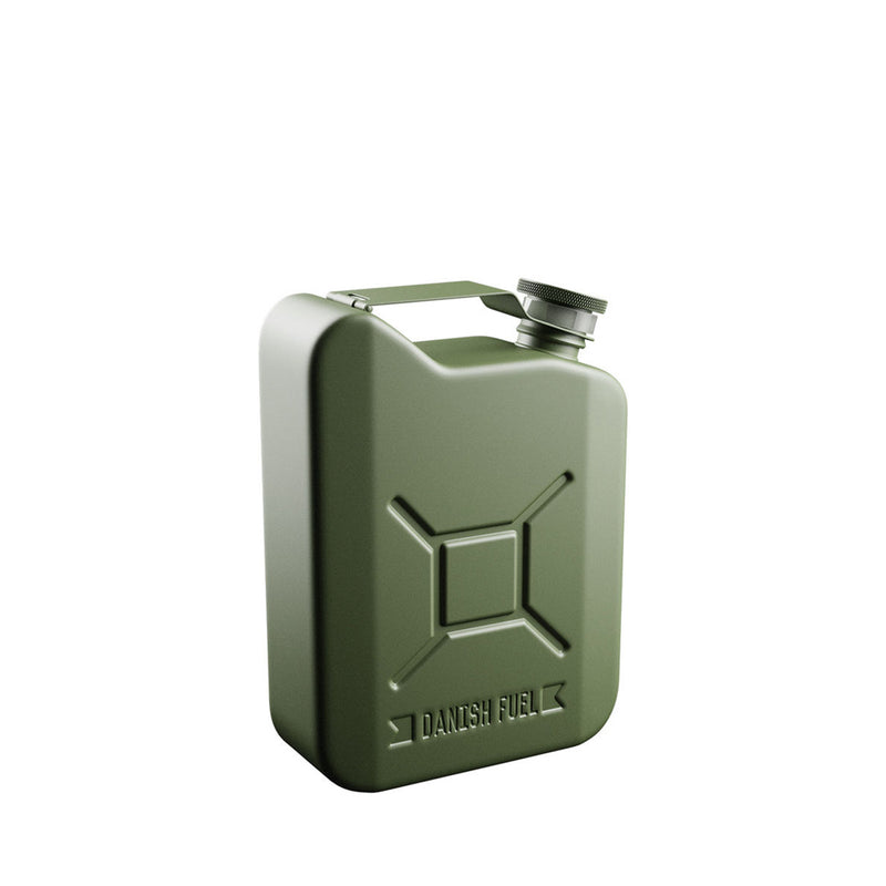danish fuel | hip flask | army green