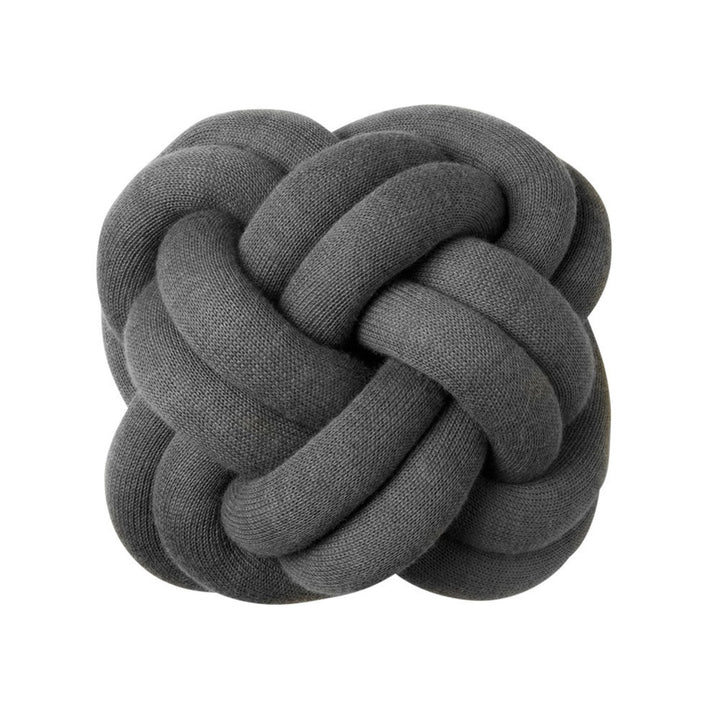 design house stockholm | knot cushion | grey