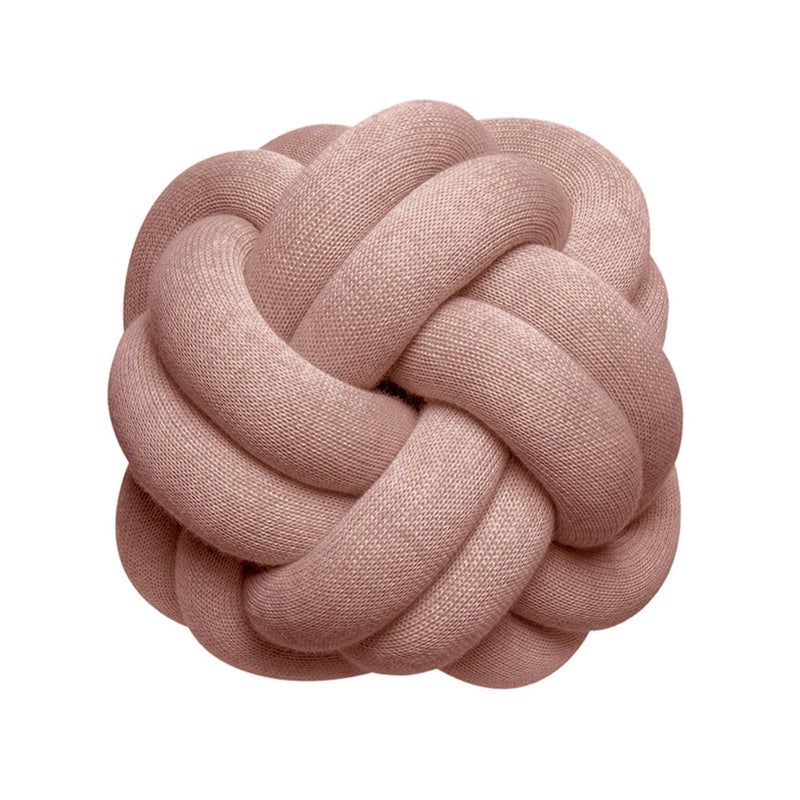 design house stockholm | knot cushion | dusty pink