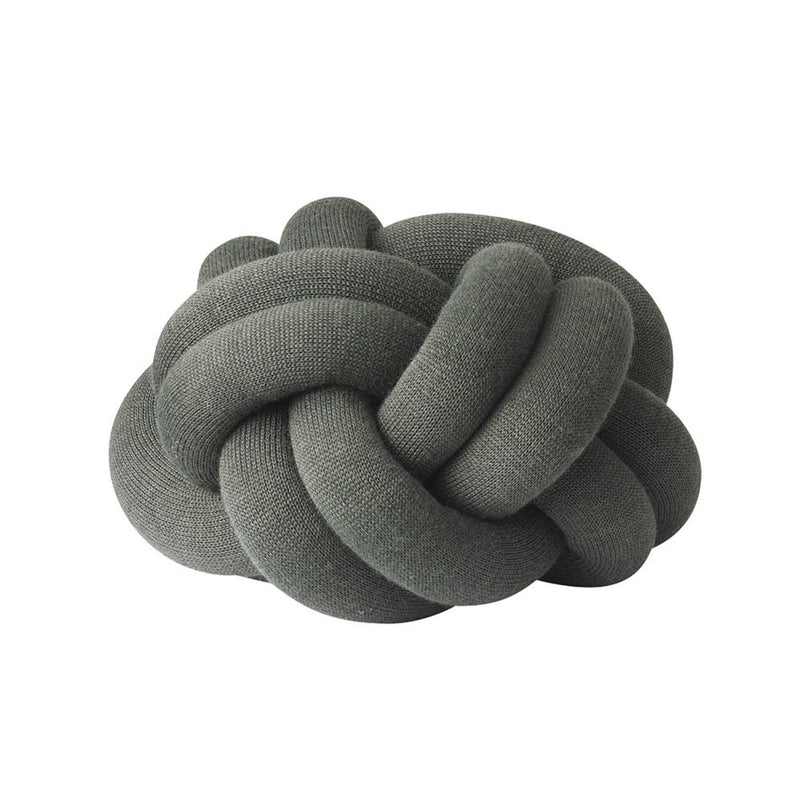 design house stockholm | knot cushion | forest green