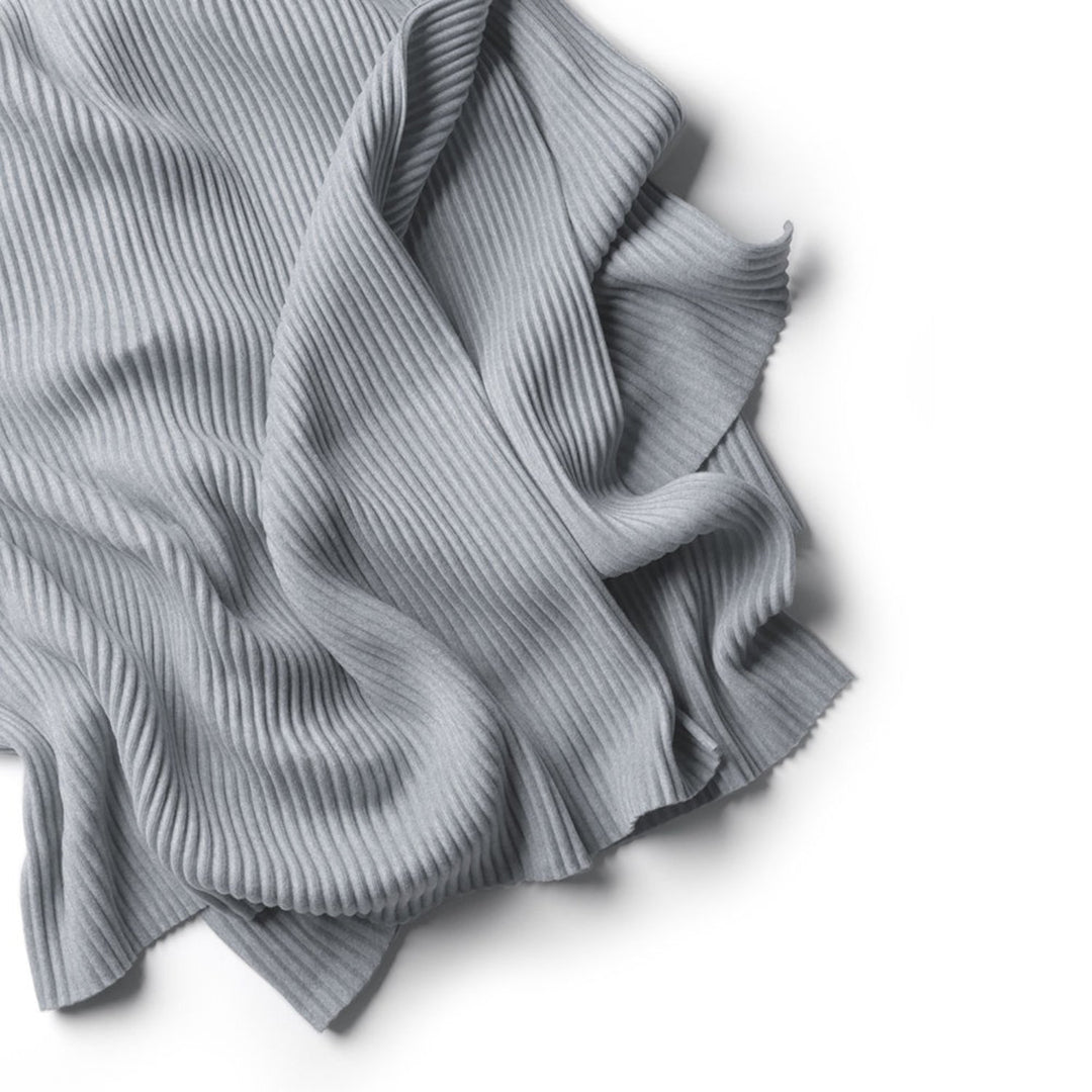 design house stockholm | pleece throw | light grey