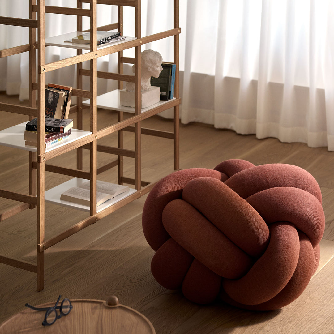 design house stockholm | knot seat cushion XL | ochre