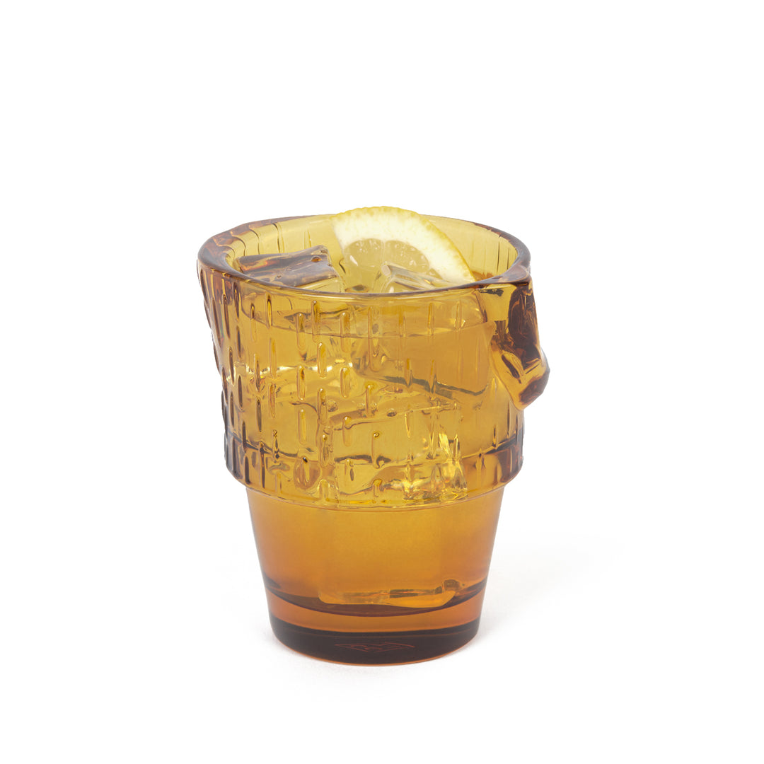 doiy | kitty stackable glasses | ginger