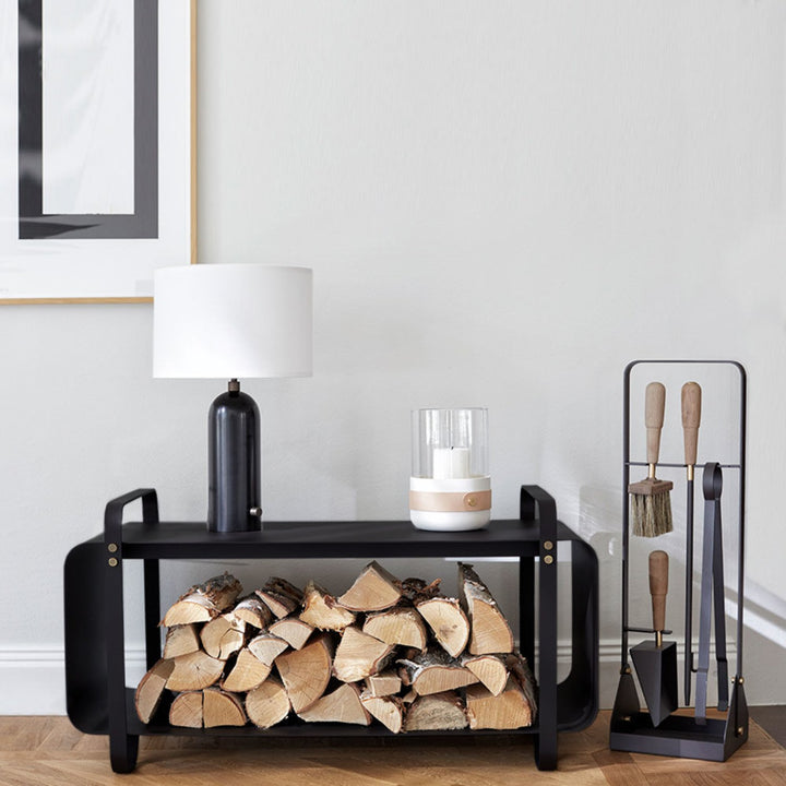 eldvarm | ninne bench | noir