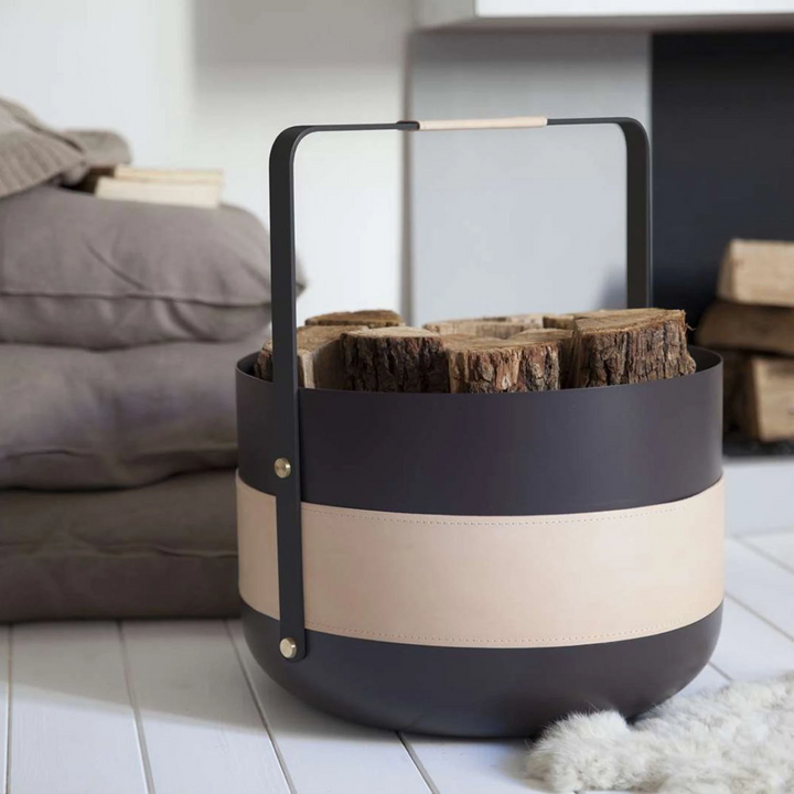 eldvarm | emma wood basket | naturel