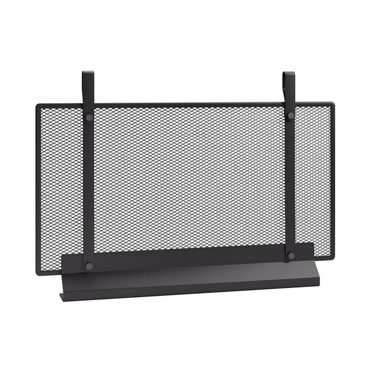 eldvarm | emma fireplace screen | noir 70