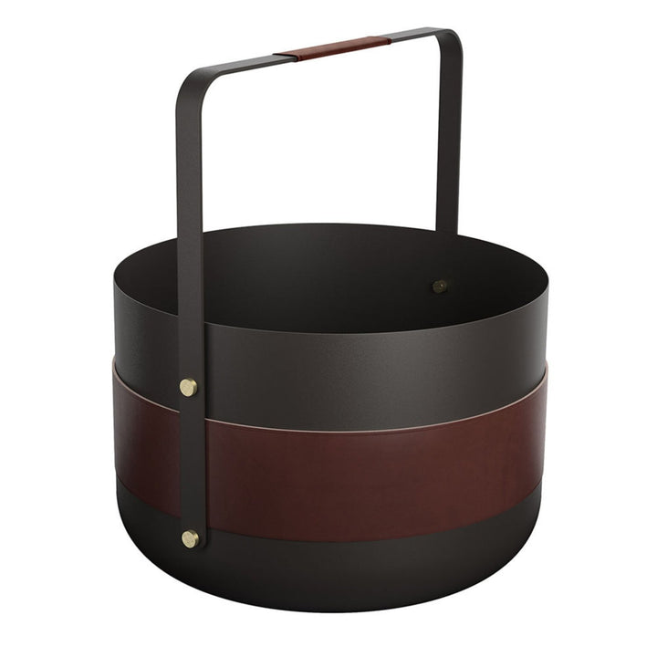 eldvarm | emma wood basket | havane