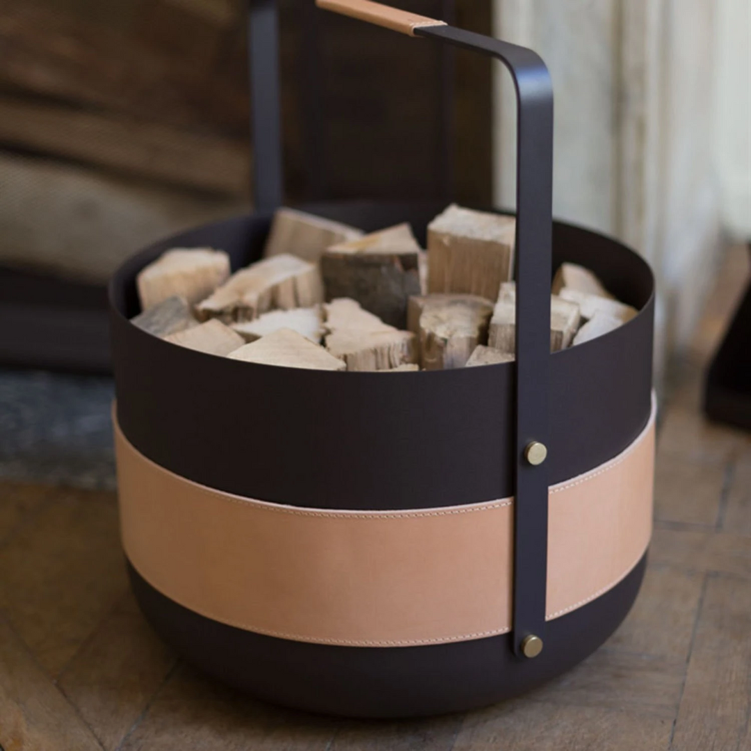 eldvarm | emma wood basket | naturel