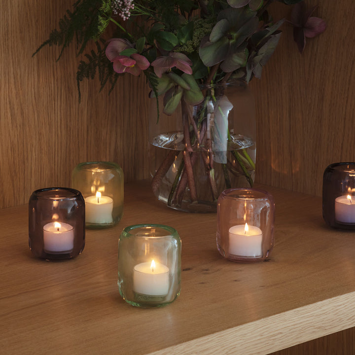 eva solo | acorn tealight candle holder set | hazel brown - DC