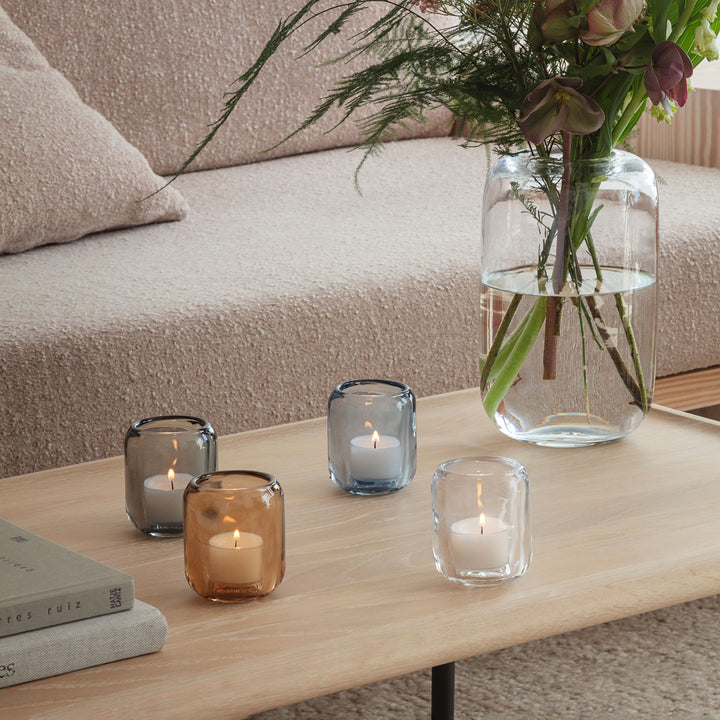 eva solo | acorn tealight candle holder set | hazel brown - DC