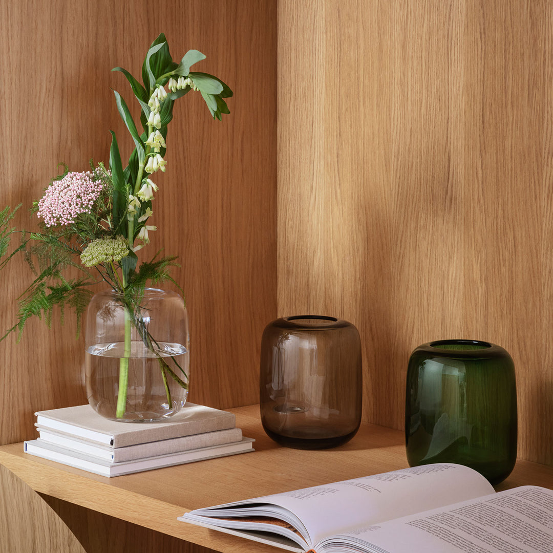 eva solo | acorn vase 16.5cm | stone - DC