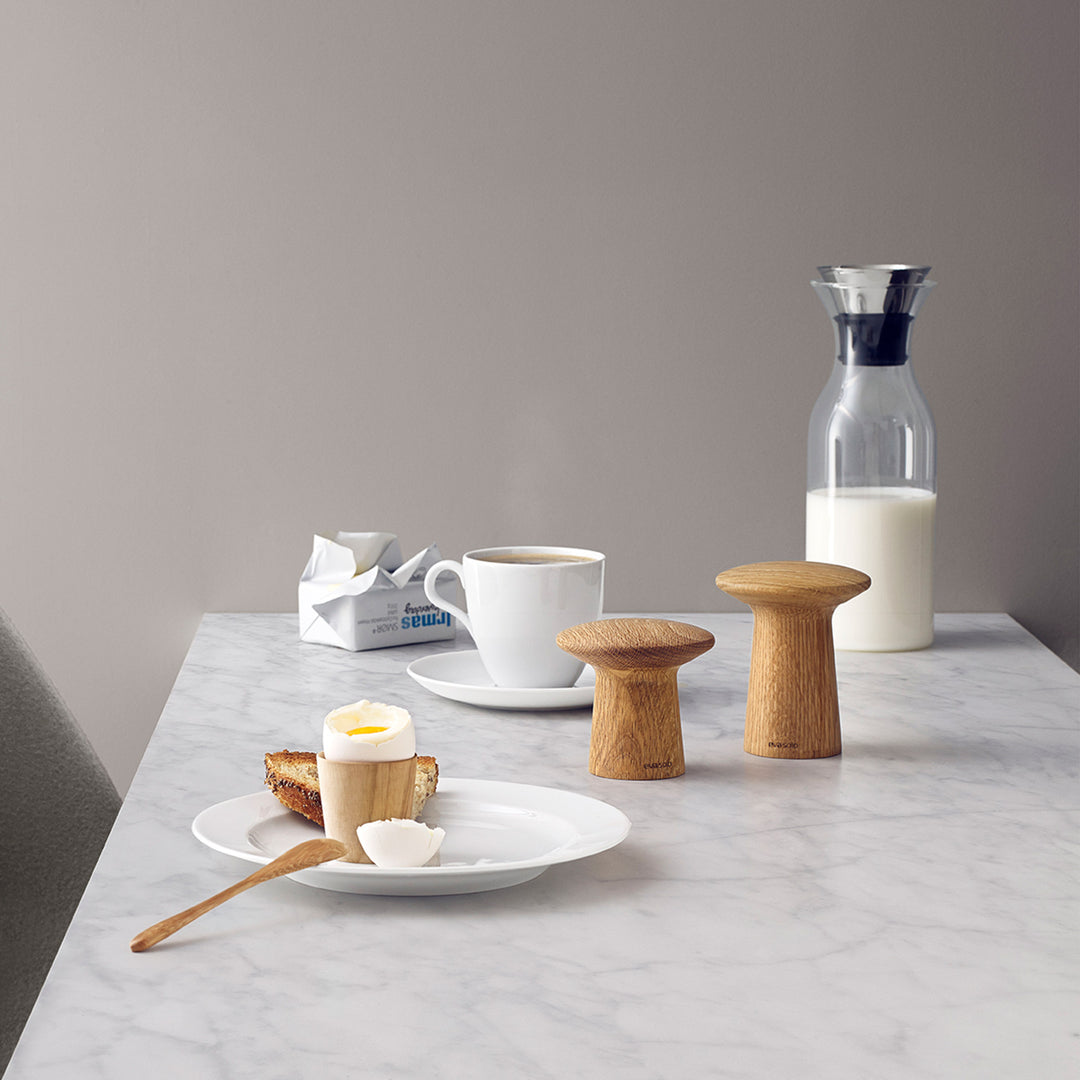 eva solo | salt + pepper grinder | oak 11cm